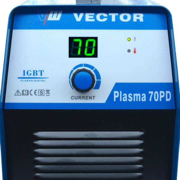 Découpeur plasma 70D vector welding® panneau de commande