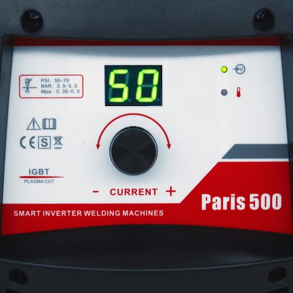 Découpeur plasma Paris 500 vector welding® panneau de commande