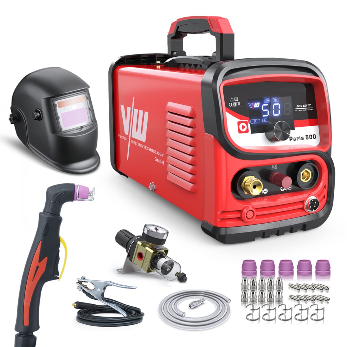 Découpeur plasma Set Paris 500P IGBT Allumage haute fréquence Allumage pilote