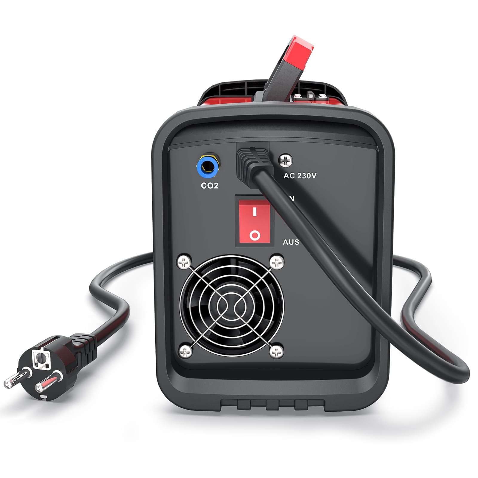 Kit de soudage combiné MIG 200D avec casque de soudage - Puissant pour le soudage MIG, MAG et MMA polyvalent – Image 4