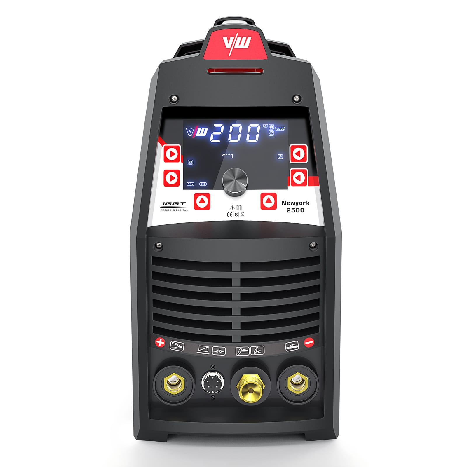 NewYork 2500D - Poste à souder TIG AC/DC 200A + Découpeur plasma 50A | Kit numérique avec casque, détendeur et accessoires – Image 3