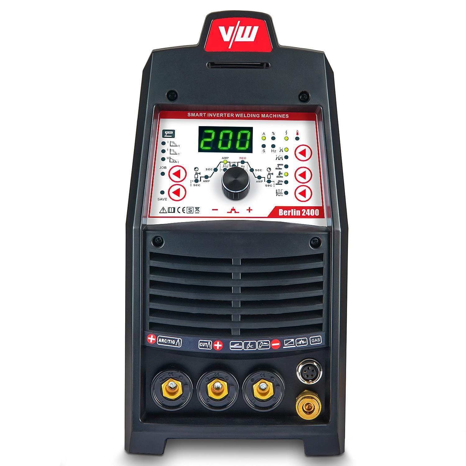 Poste de soudage SET DC TIG 200A avec découpeur plasma 50A, casque automatique, détendeur & accessoires | Berlin 2400 – Image 4