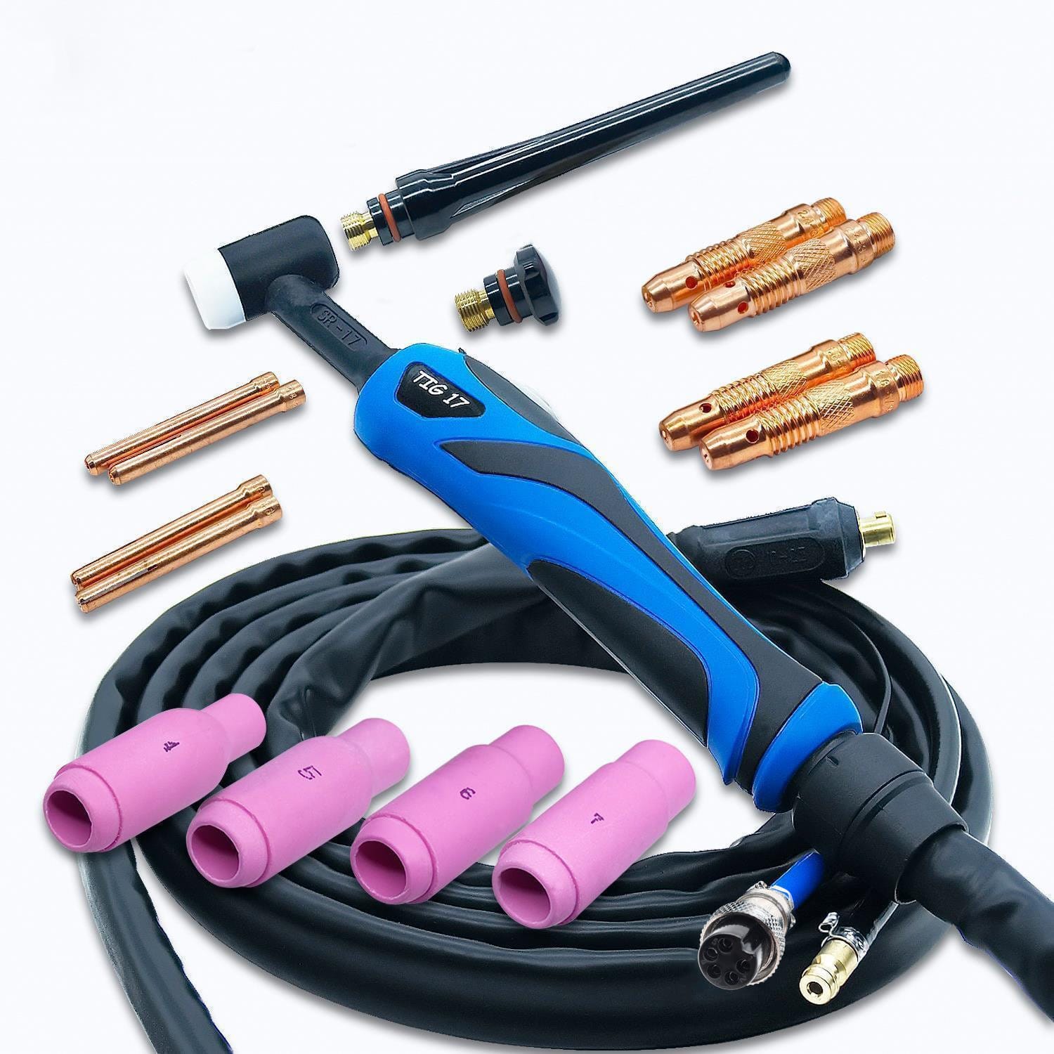 Poste de soudage SET : TIG DC avec découpeur plasma, casque de soudage, détendeur, IGBT Inverter | CT520PD – Image 8