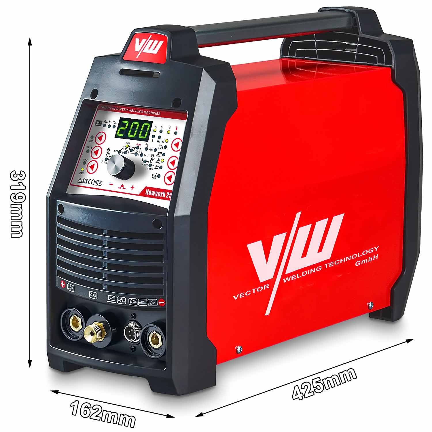 Poste de soudage & découpeur plasma New York 2500 SET Set - y compris casque, détendeur, accessoires – Image 3