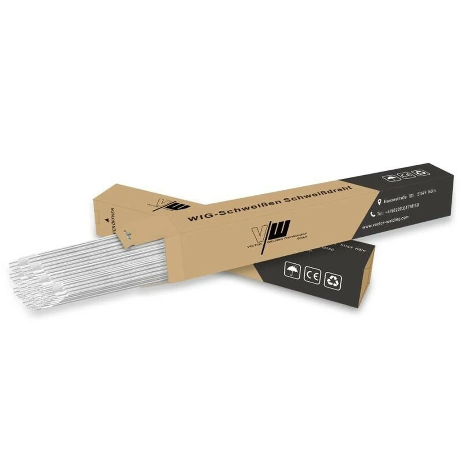 Baguettes de métal d’apport TIG pour aluminium