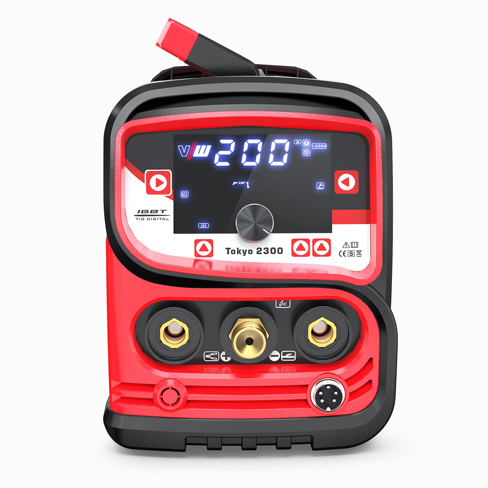 Poste de soudage SET DC TIG 200A pulsé, casque, détendeur, accessoires | Tokyo 2300 – Image 4