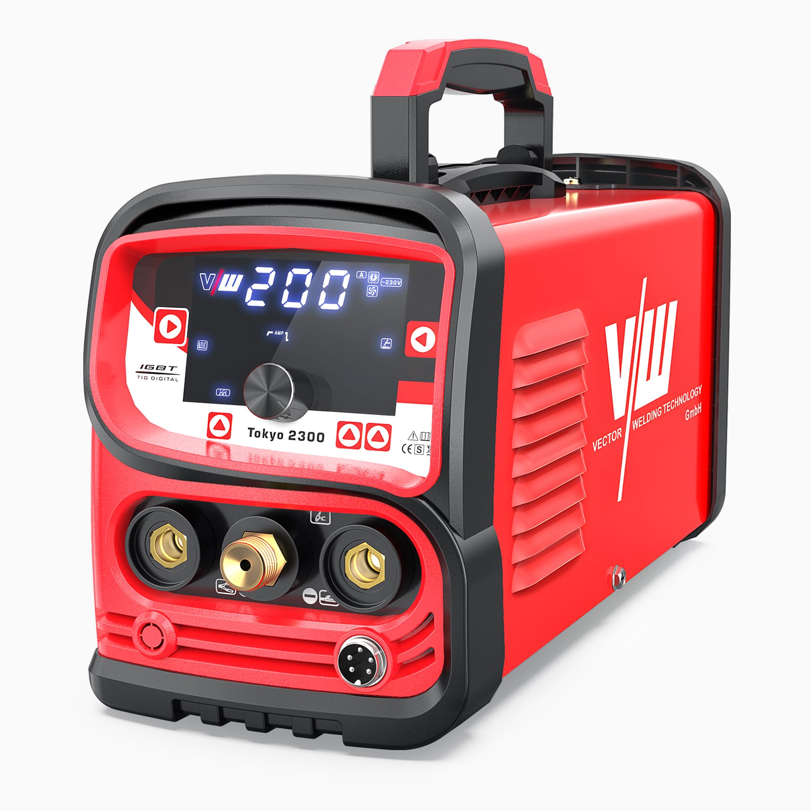 Poste de soudage SET DC TIG 200A pulsé, casque, détendeur, accessoires | Tokyo 2300 – Image 5
